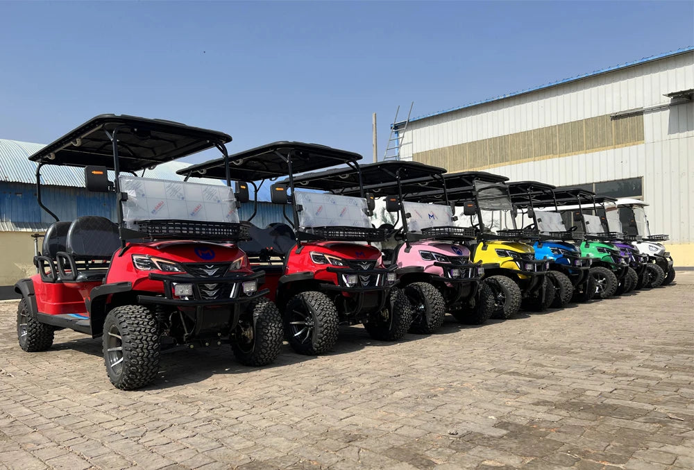 Fashion Classic China MMC 2 4 6 8 Seats 48V/60/72V 4000/5000/7500W Aluminum Alloy Electric Golf Cart