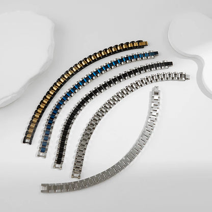 ROXI | Stainless Steel Cuban Bracelet Women and Men Unisex Fashion Couple Jewelr