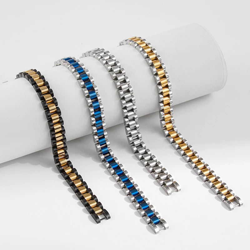 ROXI | Stainless Steel Cuban Bracelet Women and Men Unisex Fashion Couple Jewelr