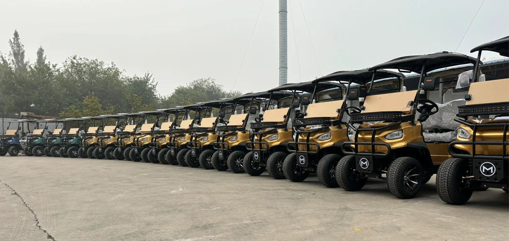 Fashion Classic China MMC 2 4 6 8 Seats 48V/60/72V 4000/5000/7500W Aluminum Alloy Electric Golf Cart