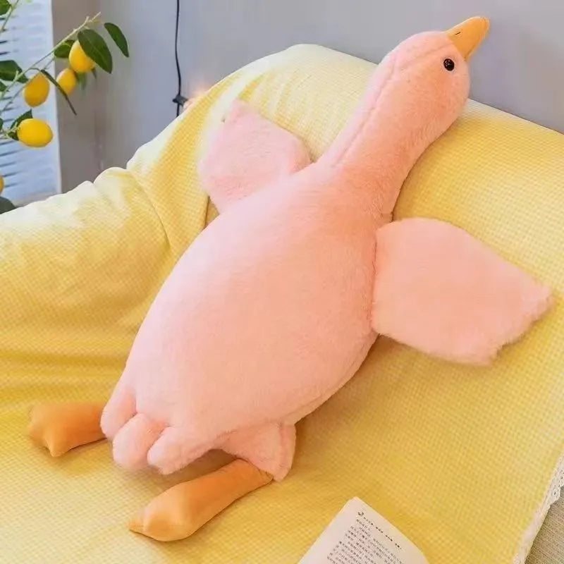 1pc 50cm Soft Duck: Colorful tie dye cat and dog plush toy, upgraded version (embroidered eyes+no zipper design), companion dog