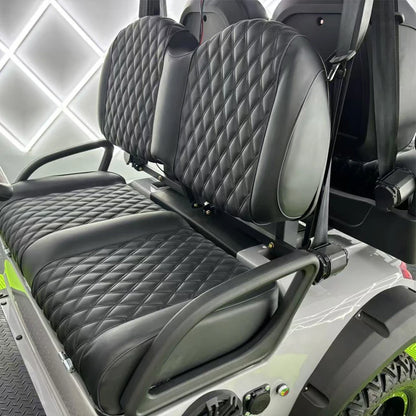 MMC 4WD aluminum alloy frame, off-road tires, 48V/72V Lithium Battery Acoustic 2/8 Seat Golf Cart, 4000W/7000W Golf Cart