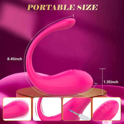 APP Controlled Vaginal Vibrators G Spot 9 Speed Anal Vibrating Egg Massager Wearable Stimulator Adult Sex Toys for Women Couples