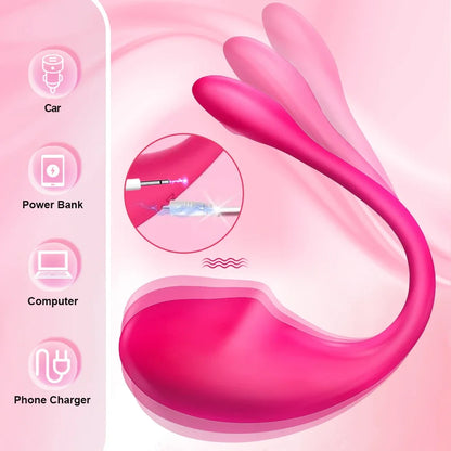 Wireless G Spot Vibrator for Women APP Bluetooth Vibrating Egg Clitoris Stimulator Dildo Wear Vagin Massger Adult Sex Toy Couple