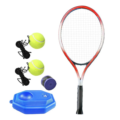 Tennis Trainer Rebound Ball Solo Training Equipment for Beginners Exercise Single Player Self Practice for Park Garden Backyard