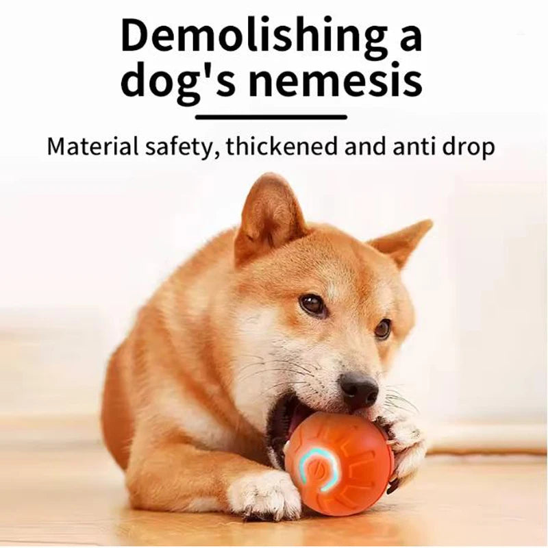 Smart Dog Toys Ball Interactive Pet Toy Moving Ball USB Automatic Moving Bouncing for Puppy Birthday Gift Cat Product