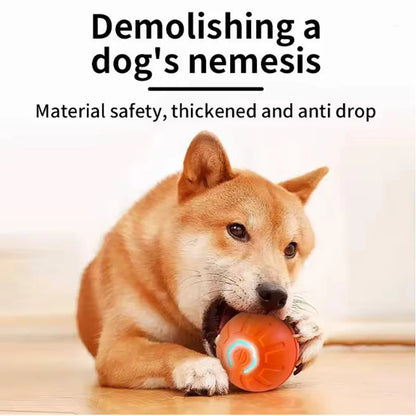Smart Dog Toys Ball Interactive Pet Toy Moving Ball USB Automatic Moving Bouncing for Puppy Birthday Gift Cat Product