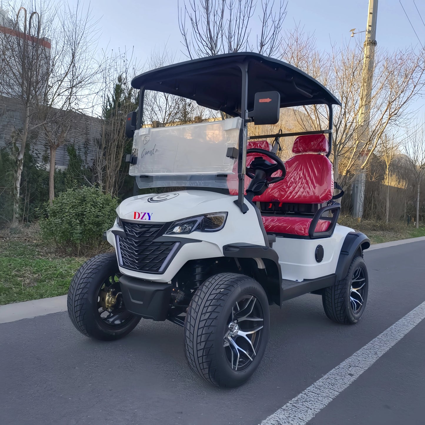 Cheap Chinese Golf Carts for Sale Electric Lithium 72V Battery 6 Seater Car Price Buggy 4 Seater Cars China Prices