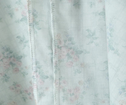 YENKYE Green Floral Print Sexy Spaghetti Straps Dress Women Low Waist A-line Midi Holiday Summer Dresses Party Robe 2025 Vestido