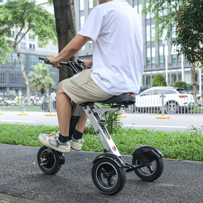 Topmate 10-inch 3 Wheel Foldable Mobility Scooter with Seat 36V