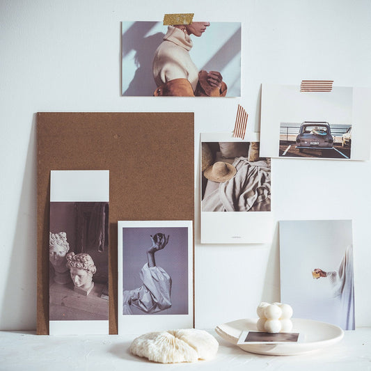 Retro Postcards American Wall Decor Set