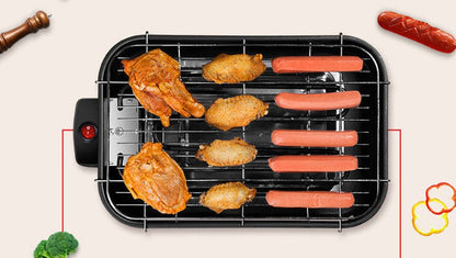 Korean Square Non-Smoking Electric BBQ Grill Pan