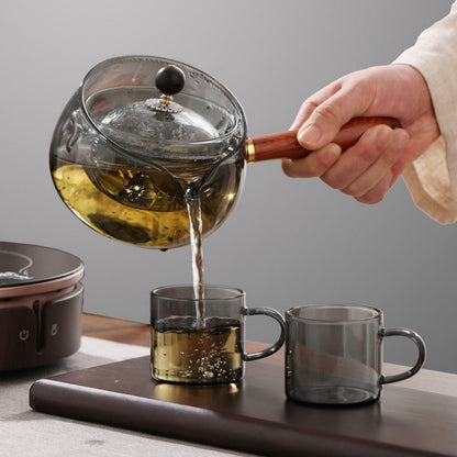 Rotating Infuser Tea Pot Kitchen Gadget