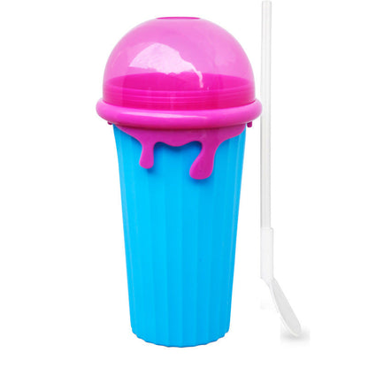 500ml Quick-Frozen Squeeze Slushy Maker Cup