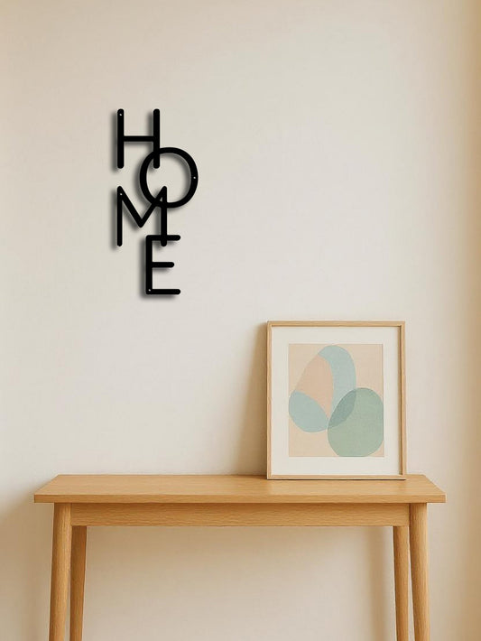 Metal HOME Letter Wall Sign Decor