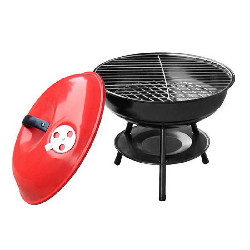 Portable Spherical Charcoal BBQ Grill Stove