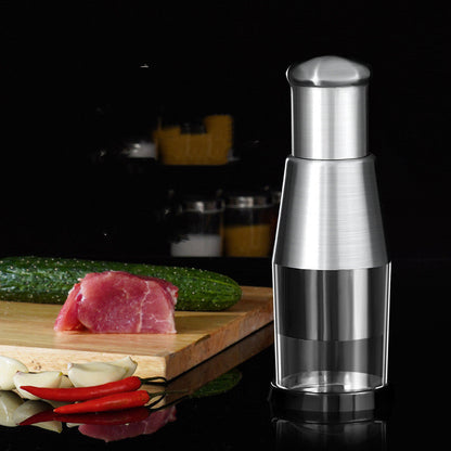 Kitchen Gadget Multifunctional Garlic Press Squeezer