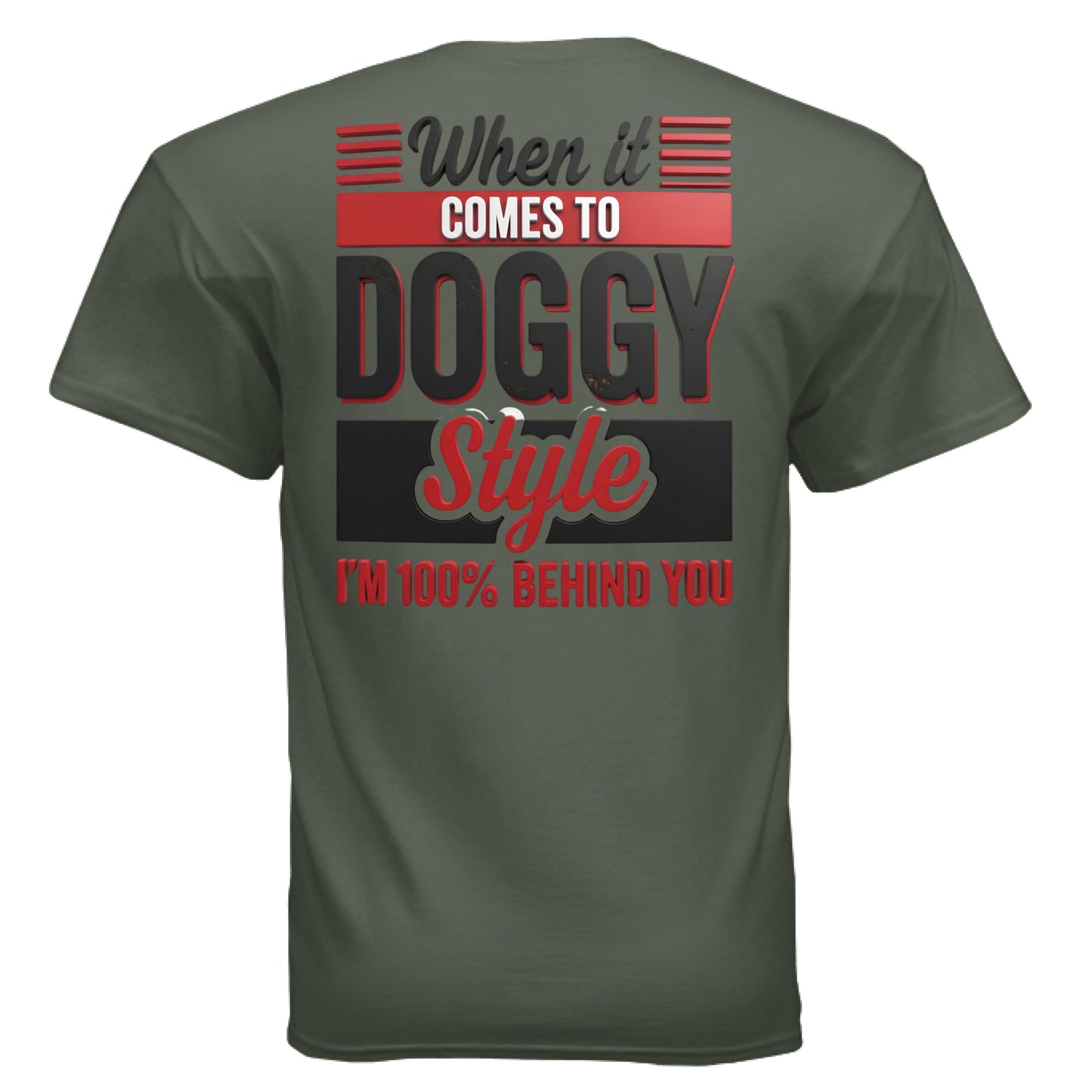 MILITARY GREEN - BACK