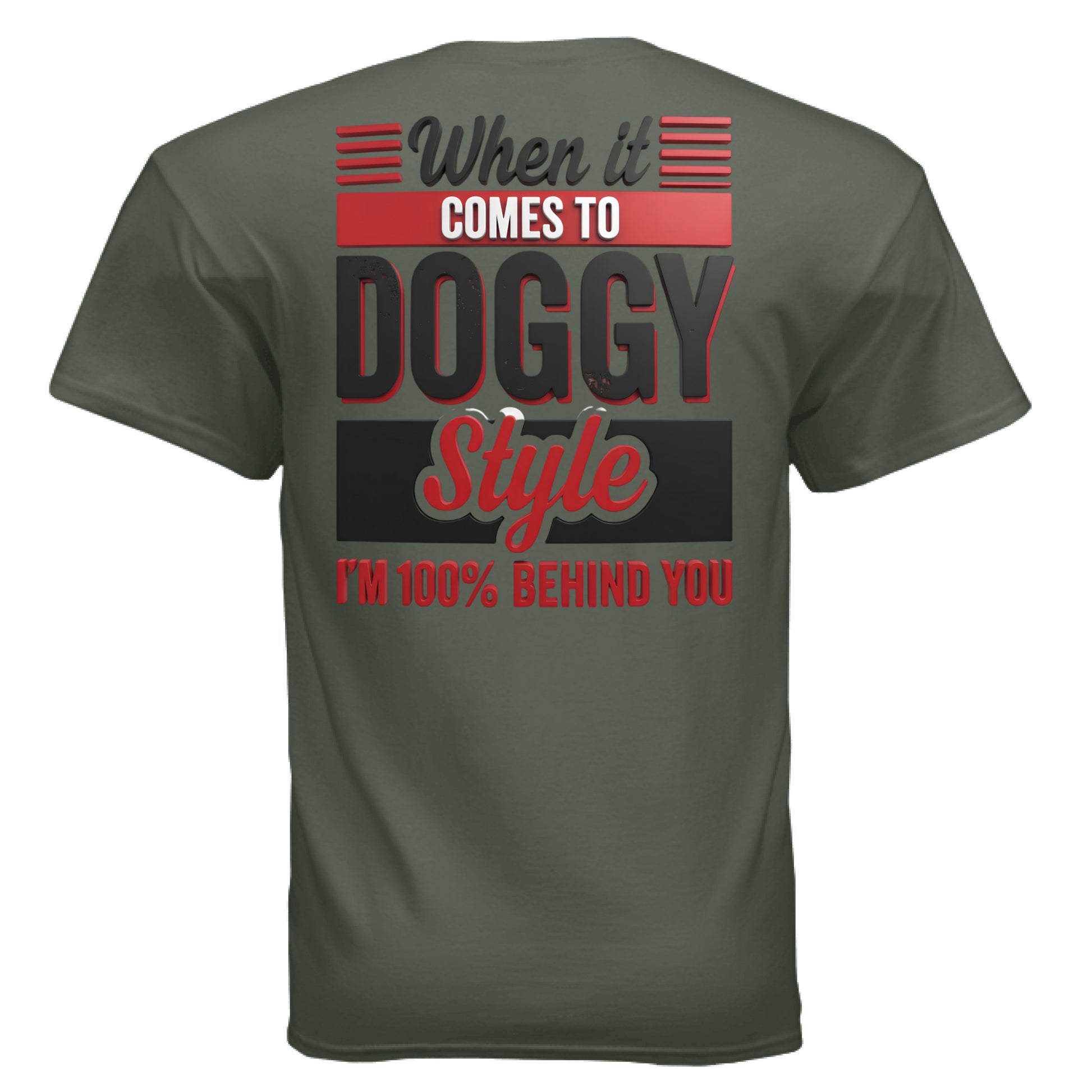 MILITARY GREEN - BACK