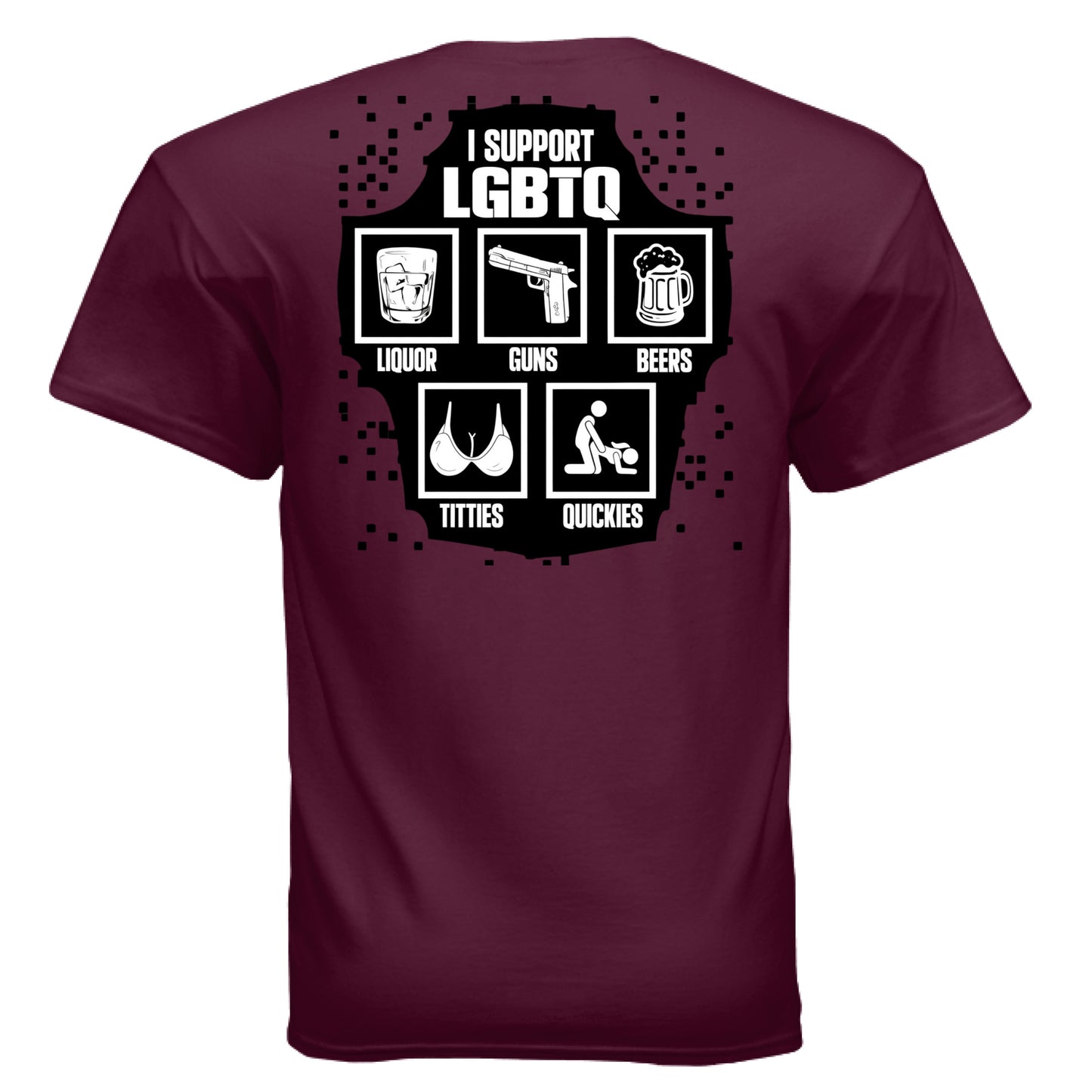 MAROON - BACK
