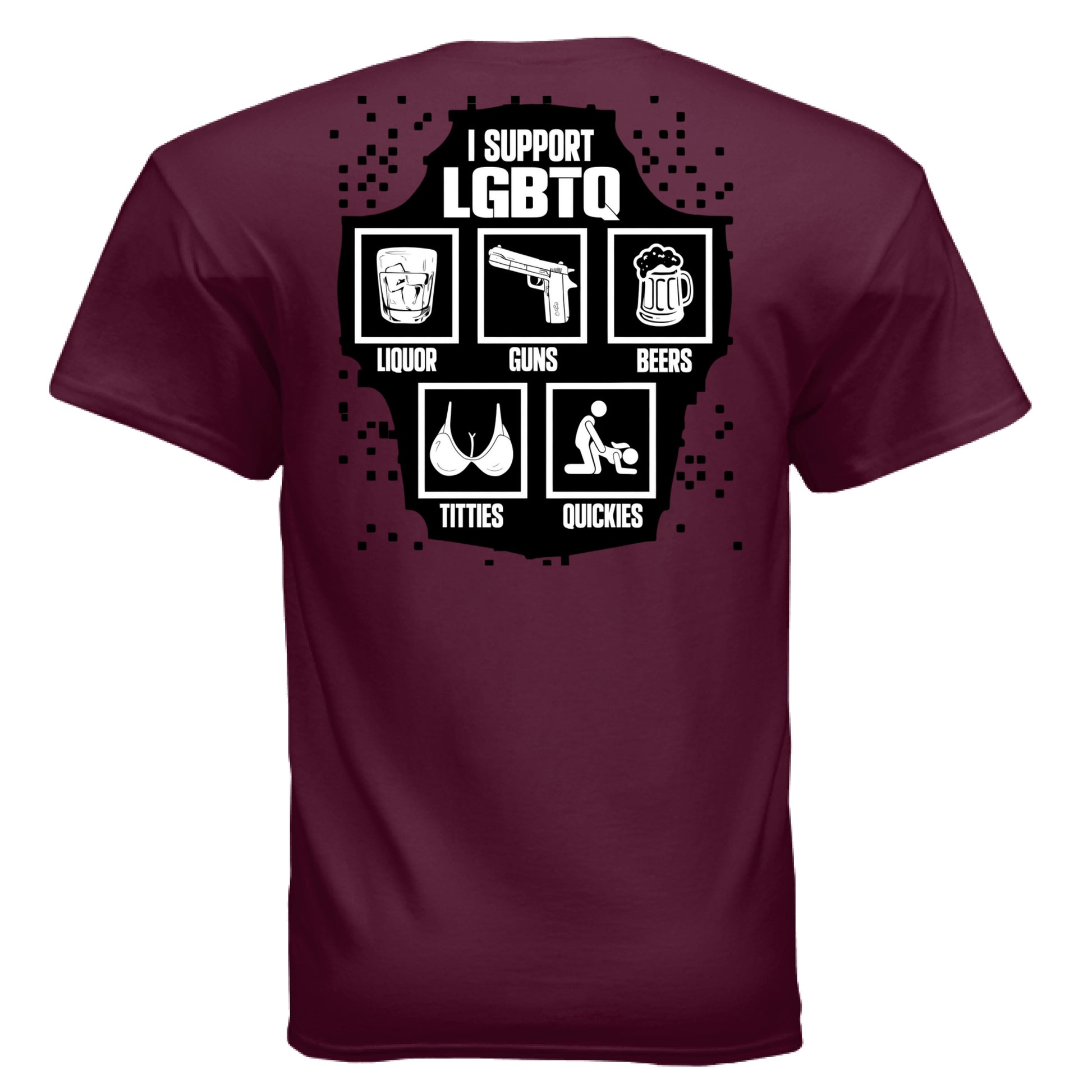 MAROON - BACK