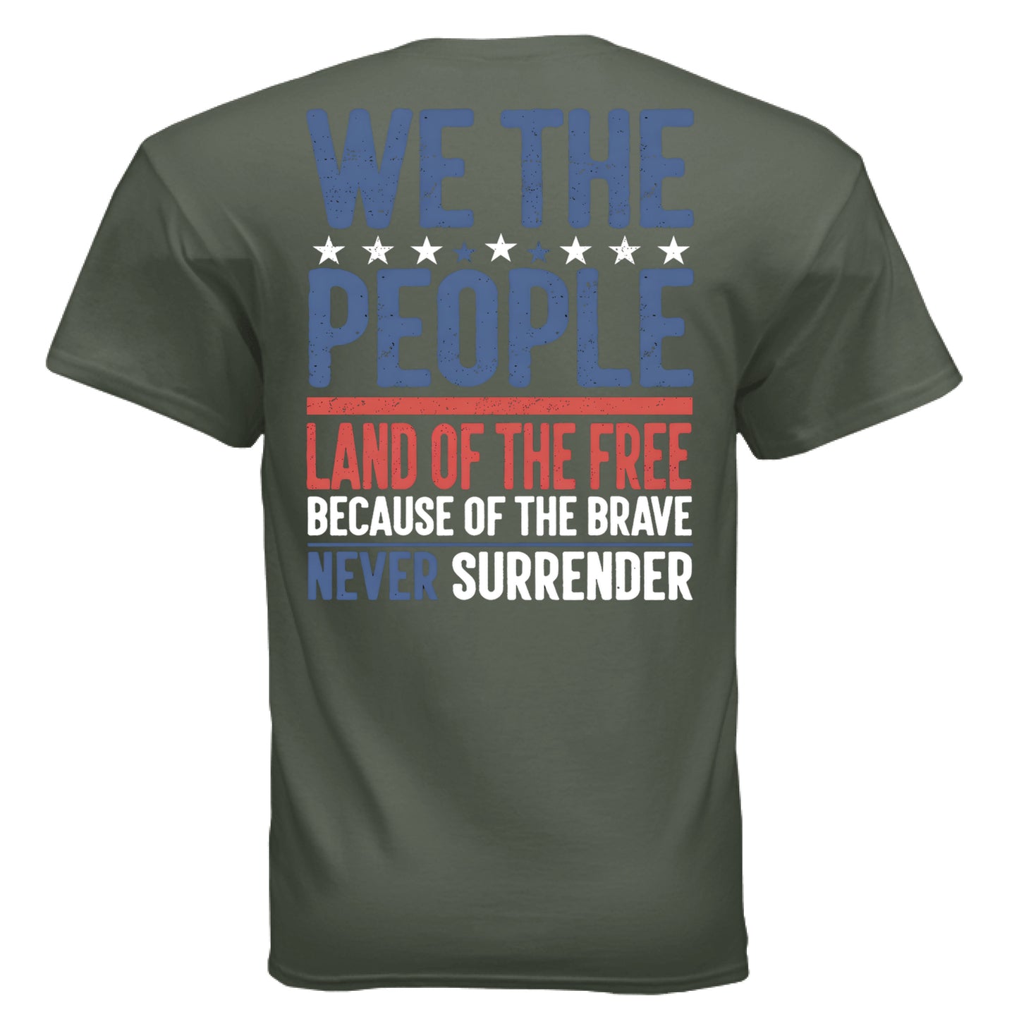 MILITARY GREEN - BACK