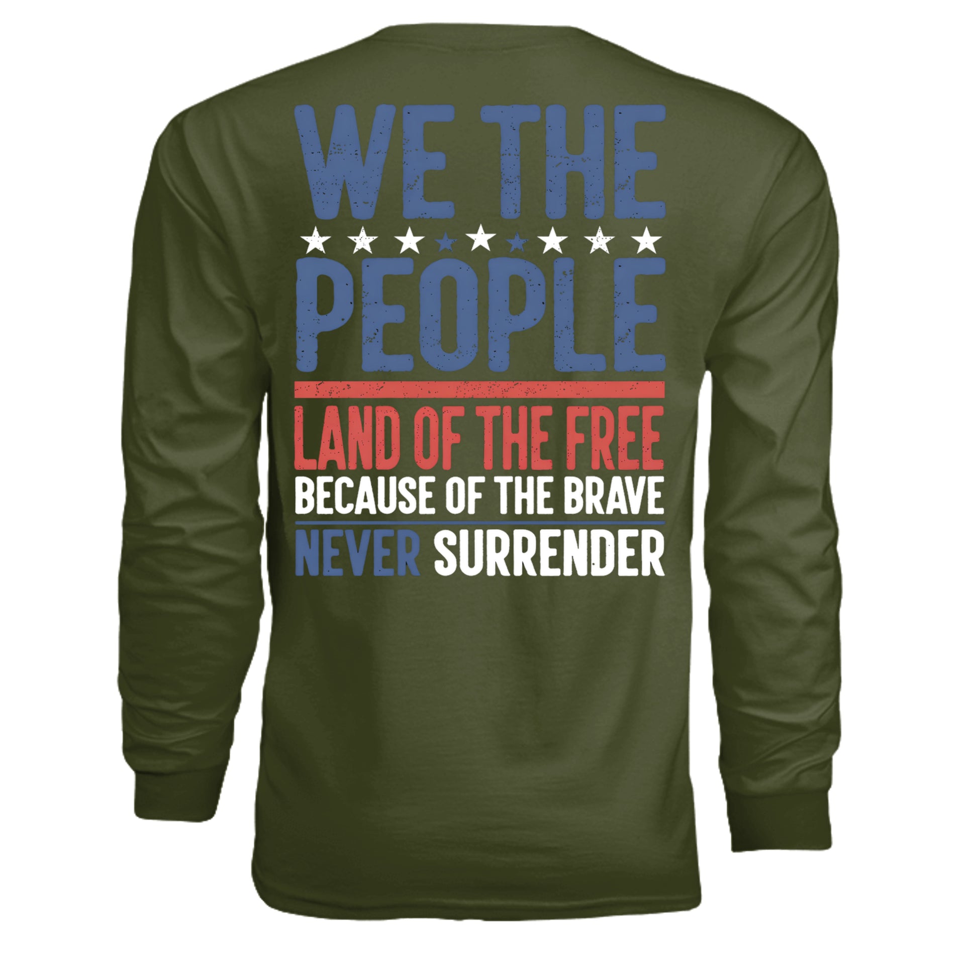 MILITARY GREEN - G240 - BACK