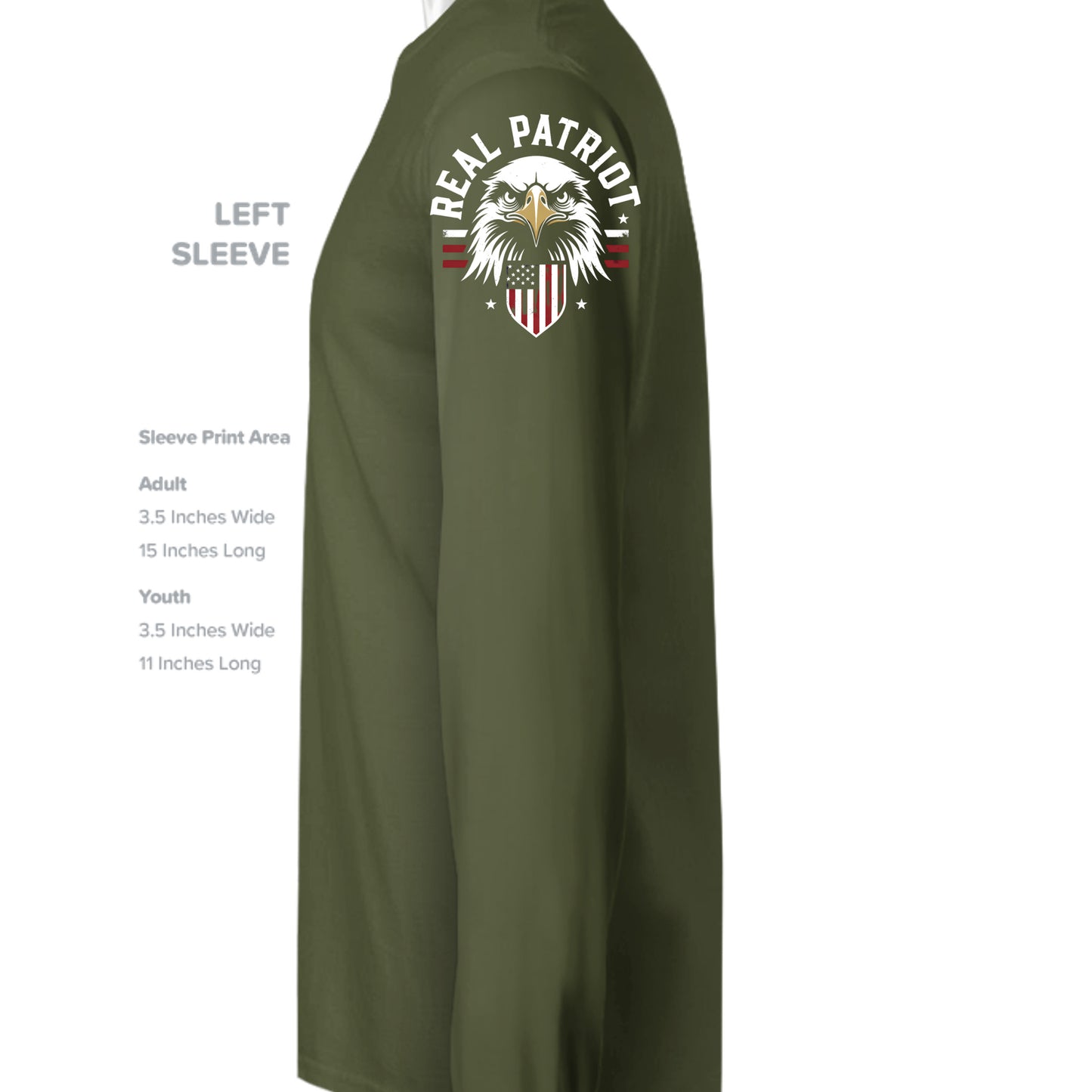 MILITARY GREEN - G240 - SLEEVE_LEFT