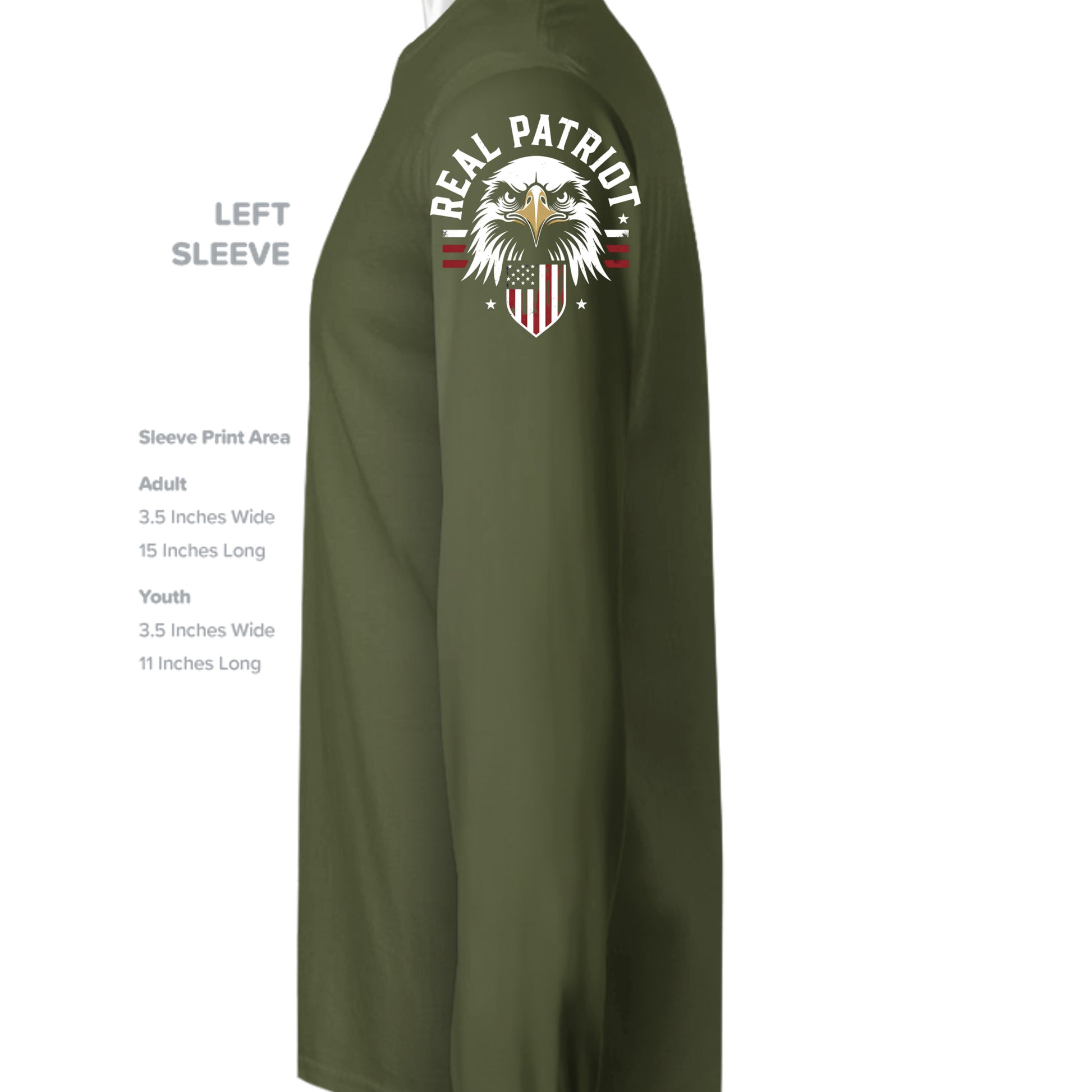 MILITARY GREEN - G240 - SLEEVE_LEFT