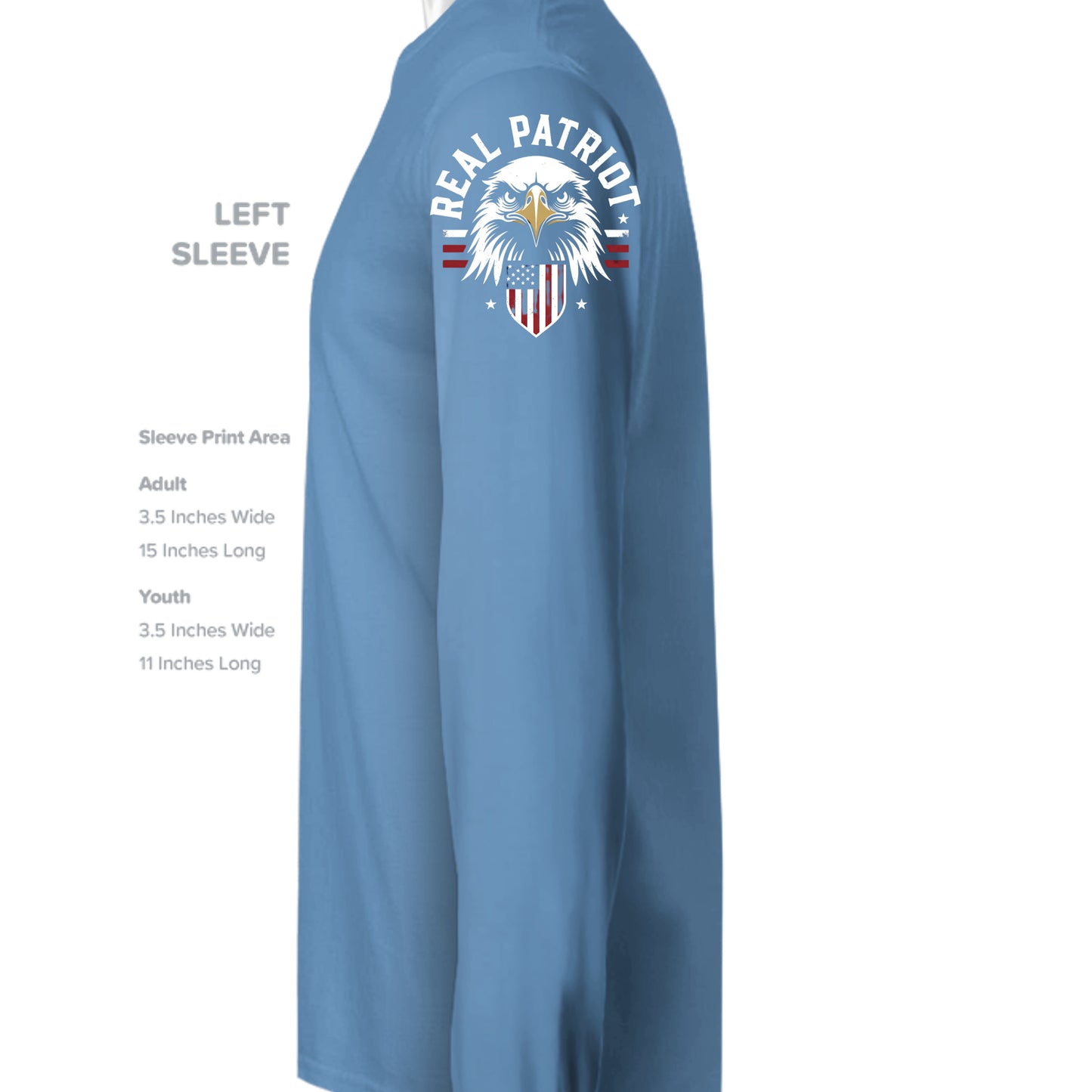 CAROLINA BLUE - G240 - SLEEVE_LEFT