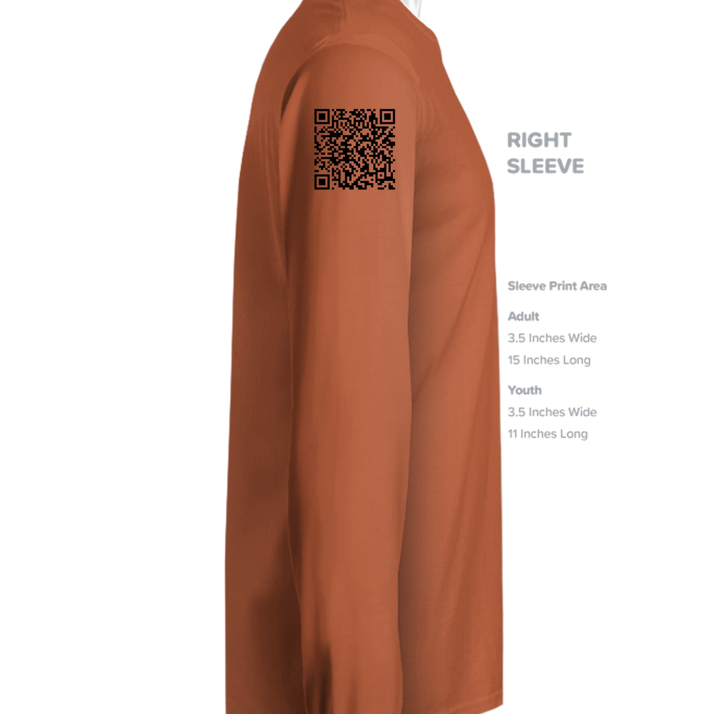 TEXAS ORANGE - G240 - SLEEVE_RIGHT