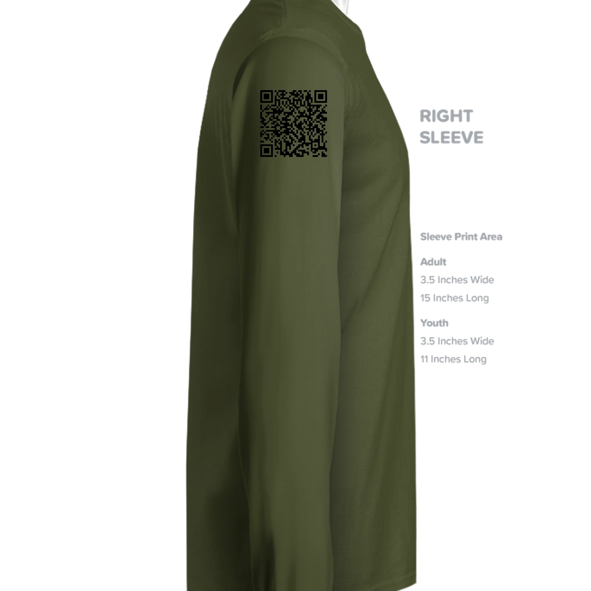 MILITARY GREEN - G240 - SLEEVE_RIGHT
