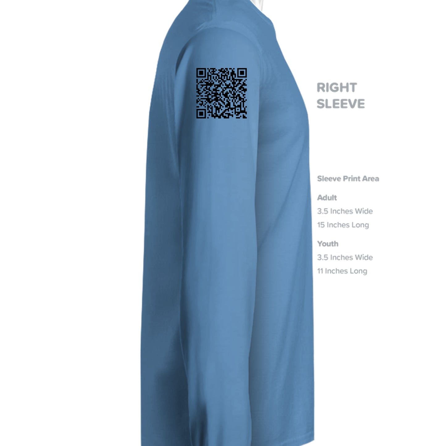 CAROLINA BLUE - G240 - SLEEVE_RIGHT