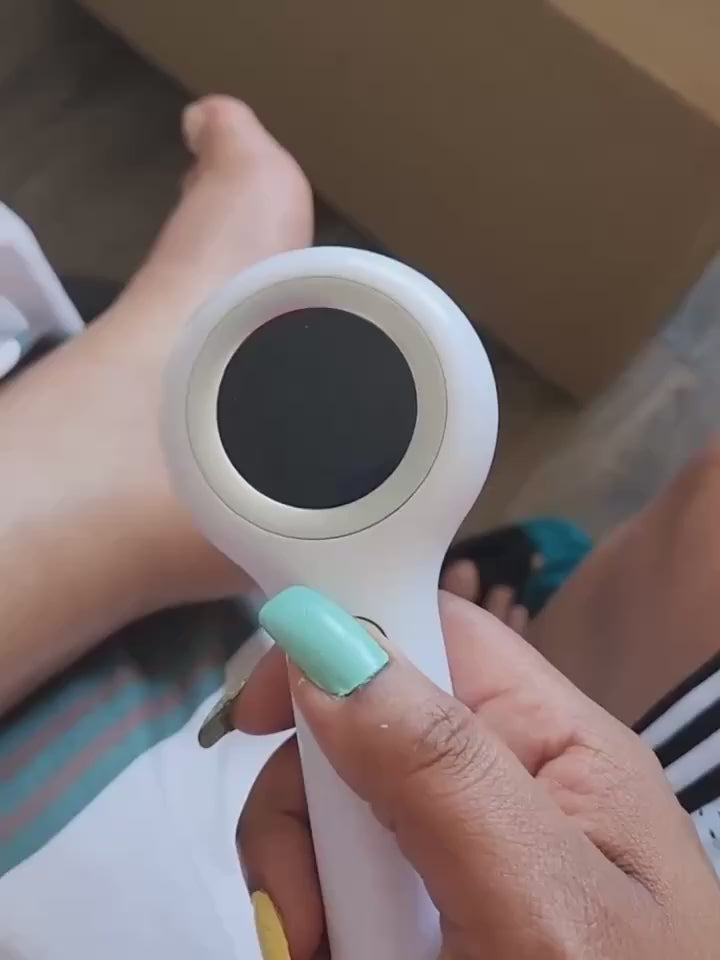 Pedi Tools Rechargeable Electric Foot File  Callus Remover with Dander Vacuum  3 Heads 2 Speeds  Professional Foot Care Kit for Smooth Soft Feet