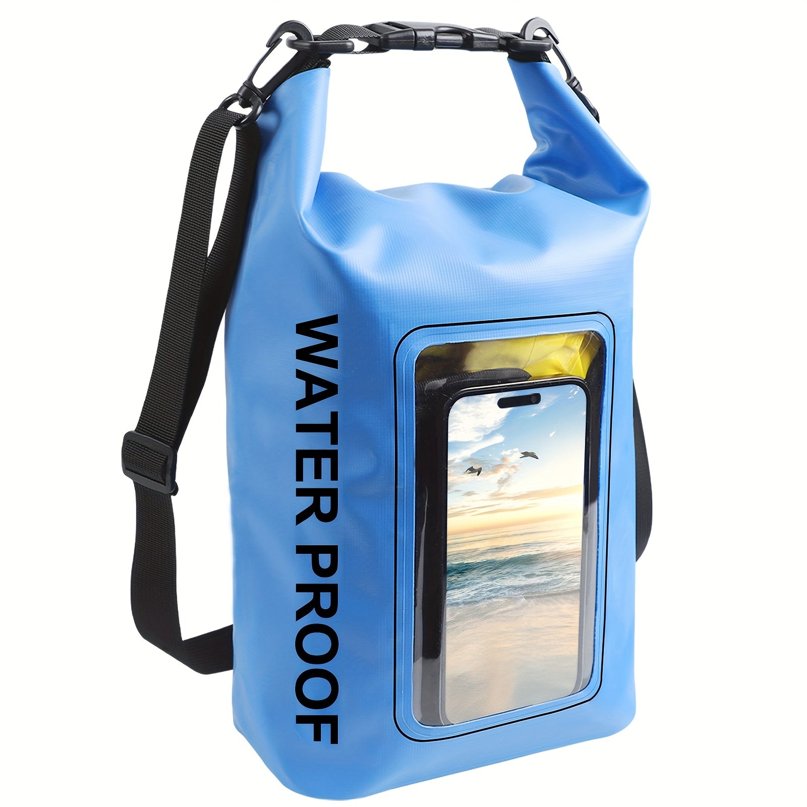 RYNAPAC Dry Bag Waterproof For Women Men 132gal264gal528gal793gal1057gal Roll Top Lightweight Dry Storage Bag Backpack With Phone Case For Travel Swimming Boating Kayaking Camping  Beach