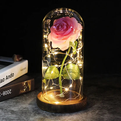 Livraison directe de fleurs artificielles Galaxy Rose Beauty